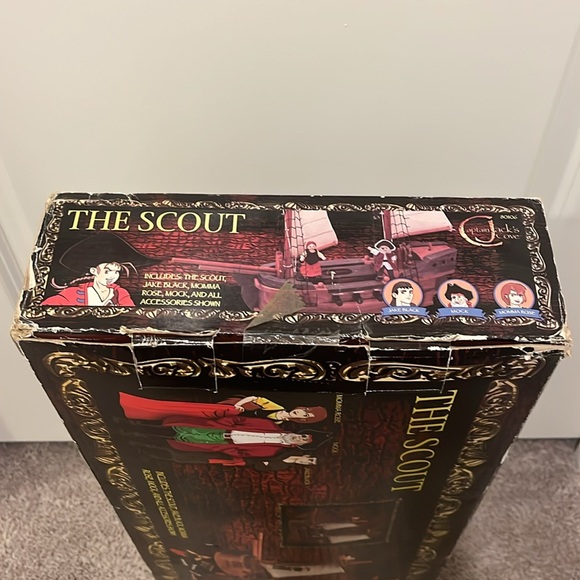 Captain Jacks Cove The Scout Pirate Ship toy set Jake Black Momma Rose Mock new - Picture 12 of 16